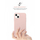 Чохол ArmorStandart ICON2 Case для Apple iPhone 14 Chalk Pink (ARM63592)