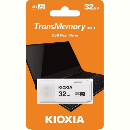 Флеш-накопичувач USB3.2 32GB Kioxia TransMemory U301 (LU301W032GG4)