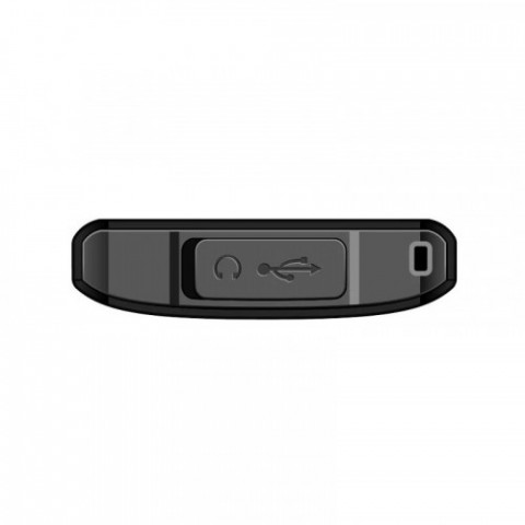 Мобiльний телефон Nomi i2420 Black-Grey