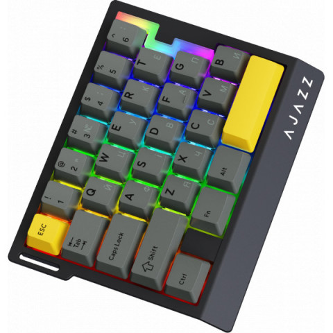 Дротова магнітна клавіатура Ajazz AK029 Ice lsland Magnetic Switch (AK029-I-BY) Купити в Україні