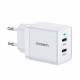 Мережевий зарядний пристрій Choetech White (Q5006-EU-WH)