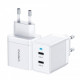 Мережевий зарядний пристрій Choetech White (Q5006-EU-WH)
