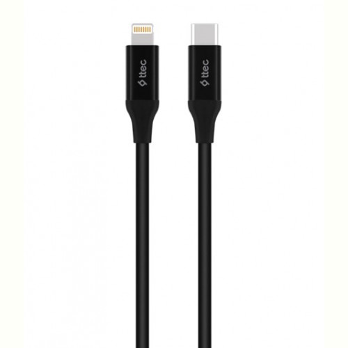 Кабель Ttec (2DK40S) USB-C - Lightning 1.5м, Black