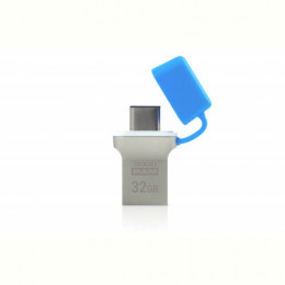 Флеш-накопичувач USB3.0 32GB Type-C GOODRAM ODD3 (DualDrive) Blue (ODD3-0320B0R11)