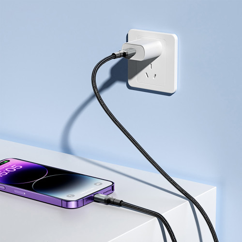 Кабель XO USB Type-C - USB Type-C (M/M), 5А, 240W, 2 м, Black (NB-Q264B-CC.black)