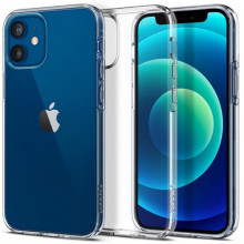 Чохол-накладка Spigen Liquid Crystal для Apple iPhone 12 Mini Crystal Clear (ACS01740)