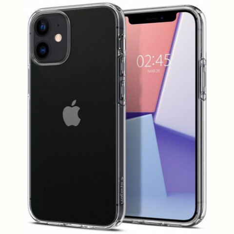 Чохол-накладка Spigen Liquid Crystal для Apple iPhone 12 Mini Crystal Clear (ACS01740)
