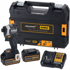 Шурупокрут-дриль ударний акумуляторний DeWALT McLaren F1 TEAM LIMITED EDITION 18В 2х5А·год 205Нм 1000-2800-3250об/хв кейс ЗП 1.0кг