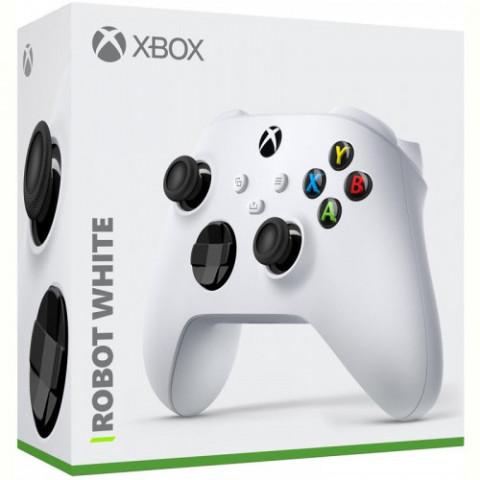 Геймпад Microsoft Xbox Series X | S Wireless Controller Robot White (QAS-00002, QAS-00001, QAS-00009) Купити в Україні
