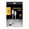 Кабель Cablexpert DisplayPort - DisplayPort V 1.2 (M/M), 1.8 м, білий (CC-DP2-6-W)