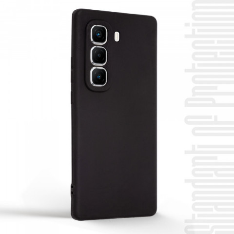 Чохол ArmorStandart Matte Slim Fit для Infinix Hot 50 Pro Plus 4G Camera cover Black (ARM84475)