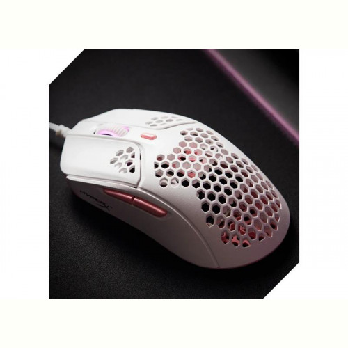 Миша HyperX Pulsefire Haste White/Pink (4P5E4AA)