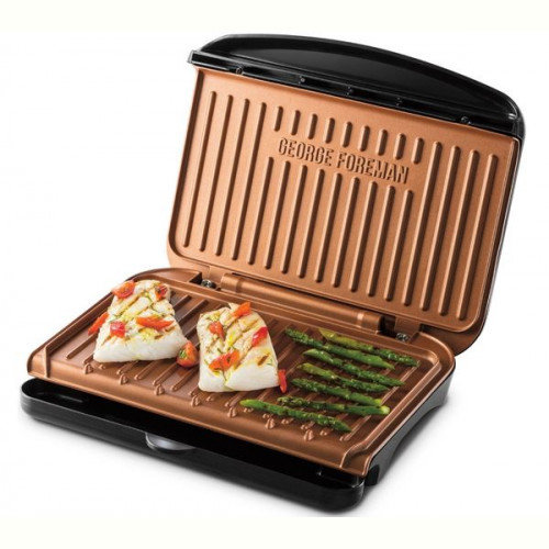 Електрогриль Russell Hobbs 25811-56 George Foreman Fit Grill Copper Medium