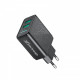 Мережевий зарядний пристрій Grand-X (2xUSB 3.1А) Black (CH-60)
