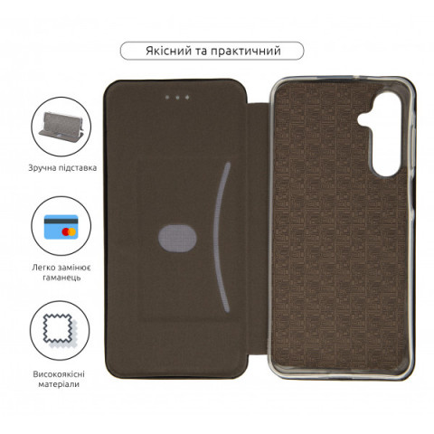 Чохол-книжка ArmorStandart G-Case для Samsung A16 4G (A165) Black (ARM80129)
