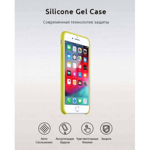 Чохол Original Silicone Case для Apple iPhone SE 2022/2020/8/7 Flash (ARM54228)