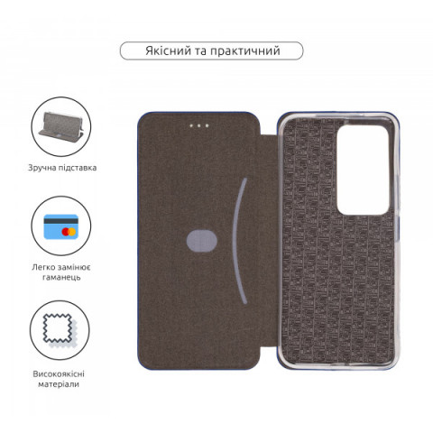 Чохол-книжка ArmorStandart G-Case для Xiaomi Redmi 15 4G Dark Blue (ARM87089)