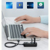 Концентратор Vention USB Hub 4-Port 2.0 Black, 0.5 m (VAS-J43)