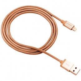 Кабель Lightning Canyon USB2.0 AM/Lightning Golden 1m (CNS-MFIC3GO)