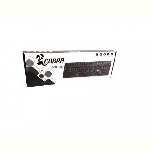 Клавіатура COBRA MK-101 Ukr Black USB