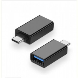 Адаптер Atcom USB-C to USB 3.0 AF (OTG) Black (11310)