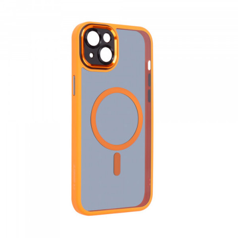 Чохол ArmorStandart Unit MagSafe SE для Apple iPhone 15 Plus Orange Black (ARM75373)