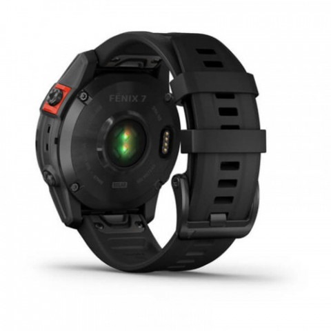 Смарт-годинник Garmin Fenix 7 Solar Slate Gray with Black Band (010-02540-17)