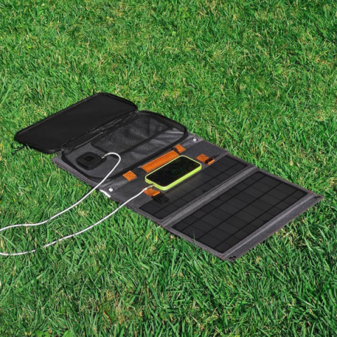 Портативна Сонячна Зарядна Станція Choetech 36W black Купити в Україні