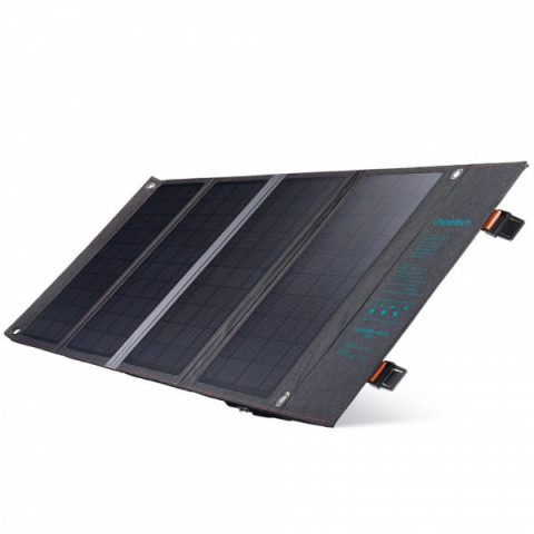Портативна Сонячна Зарядна Станція Choetech 36W black Купити в Україні