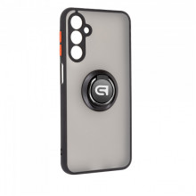Чохол ArmorStandart Frosted Matte Ring для Samsung A25 5G (A256) Black (ARM73763)