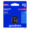 Карта пам`ятi MicroSDHC 32GB UHS-I Class 10 Goodram + SD-adapter (M1AA-0320R12)