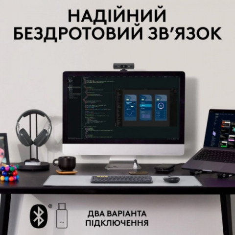 Bluetooth-гарнітура Logitech Zone Vibe Wireless UC Graphite (981-001199)
