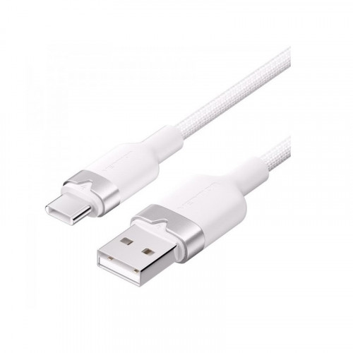 Кабель Vention USB - USB Type-C (M/M), 60W, 3A, 1 м, White (CTNWF)