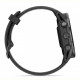Смарт-годинник Garmin Forerunner 970 Black Carbon Gray DLC Titanium with Black/Translucent Whitestone Silicone with Slate Buckle (010-02969-60)