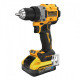 Шурупокрут-дриль акумуляторний DeWALT XR Li-Ion PowerStack 18В 2х5А·год 90Нм 0-650·0-2000об/хв кейс ЗП 1.28кг