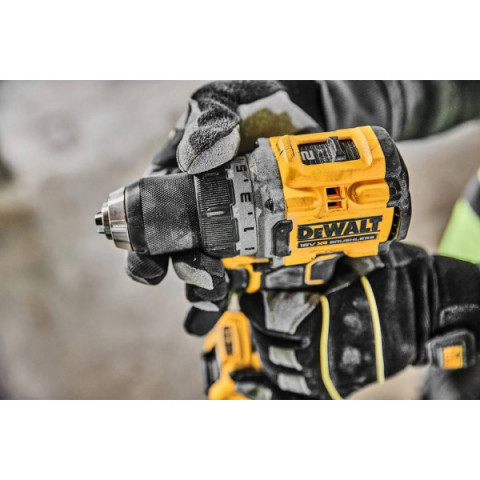 Шурупокрут-дриль акумуляторний DeWALT XR Li-Ion PowerStack 18В 2х5А·год 90Нм 0-650·0-2000об/хв кейс ЗП 1.28кг