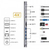 Док станція 12-в-1 XoKo AC-1200 (XK-AС-1200)