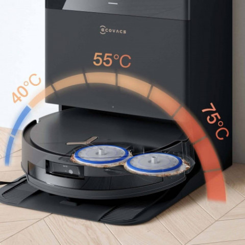 Робот-пилосос Ecovacs Deebot T50 Max Pro Black (DEX54)