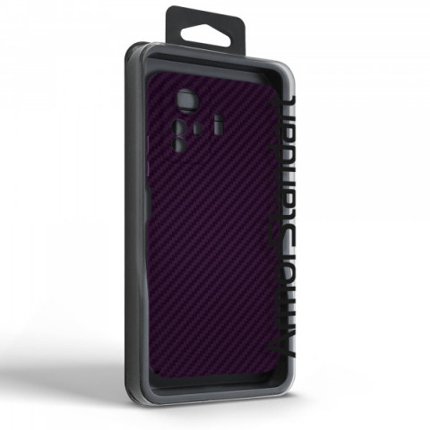 Чохол ArmorStandart LikeCarbon для Xiaomi Redmi Note 12S 4G Purple (ARM71950)