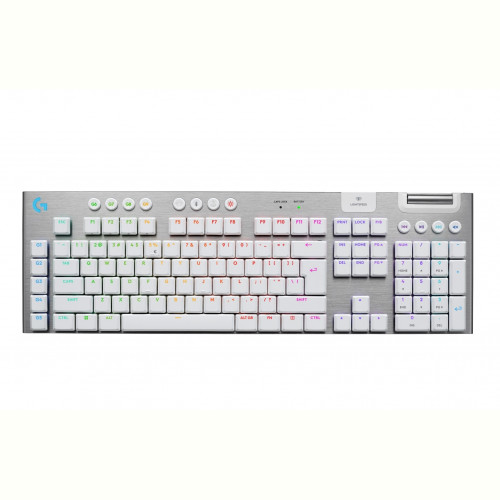 Клавiатура бездротова Logitech G915 X Lightspeed Wireless Tactile White (920-012690)