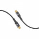 Кабель Promate Lucidline-CC200 USB Type-C - USB Type-C (M/M), 5 A, 100 W, 2 м, Black