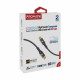 Кабель Promate Lucidline-CC200 USB Type-C - USB Type-C (M/M), 5 A, 100 W, 2 м, Black