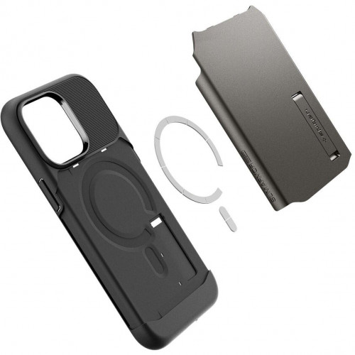 Чохол-накладка Spigen Slim Armor with MagFit для Apple iPhone 14 Pro Max Gunmetal (ACS04646)