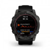 Смарт-годинник Garmin Fenix 7X Sapphire Solar Carbon Gray DLC Titanium with Black Band (010-02541-34)