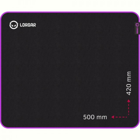 Iгрова поверхня Canyon Lorgar Main 315 Black-Purple (LRG-GMP315)