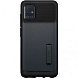 Чохол-накладка Spigen Slim Armor для Samsung Galaxy A51 SM-A515 Metal Slate (ACS00820)