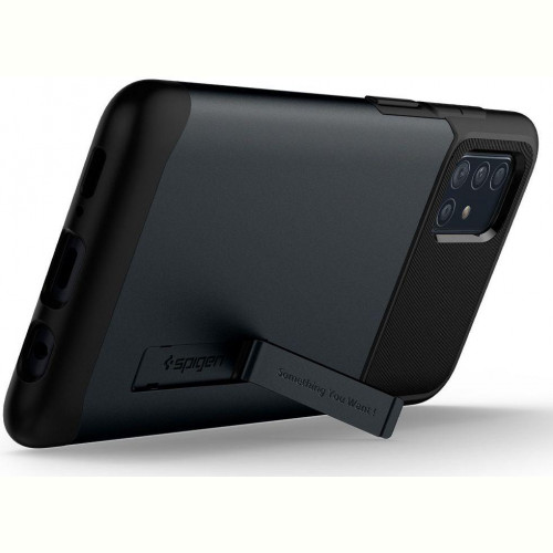 Чохол-накладка Spigen Slim Armor для Samsung Galaxy A51 SM-A515 Metal Slate (ACS00820)