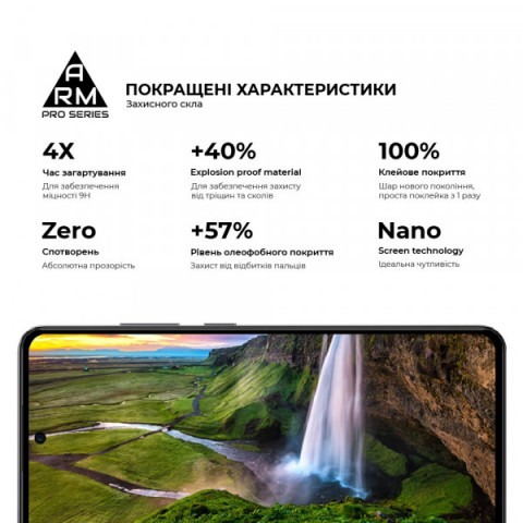Захисне скло ArmorStandart Pro для OPPO Reno12 F 4G / Reno12 FS 5G (ARM81826)