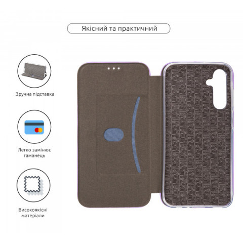 Чохол-книжка ArmorStandart G-Case для Samsung A25 5G (A256) Lilac (ARM73813)