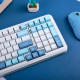 Клавіатура бездротова MCHOSE K99 Sky Blue (K99-1A)